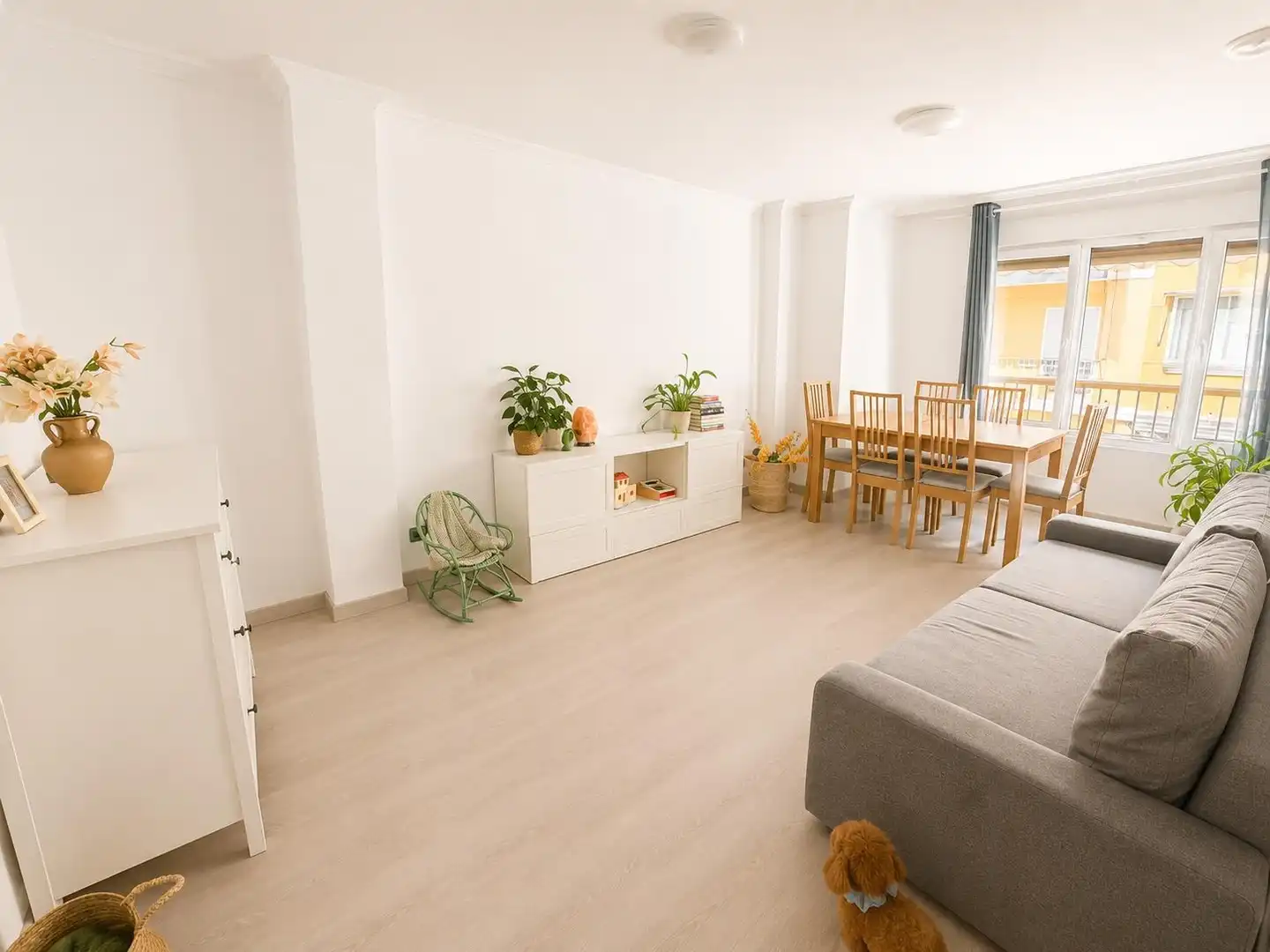Sala de estar de Apartamento en venta en Elche / Elx con Aire acondicionado, Terraza y Trastero