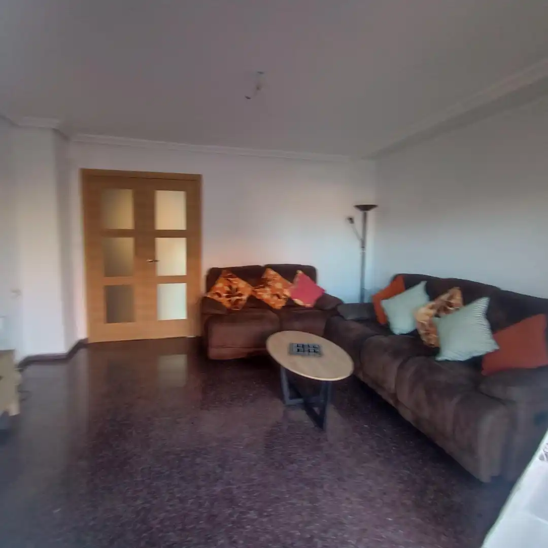 Sala d'estar de Pis de lloguer en Murcia amb Terrassa
