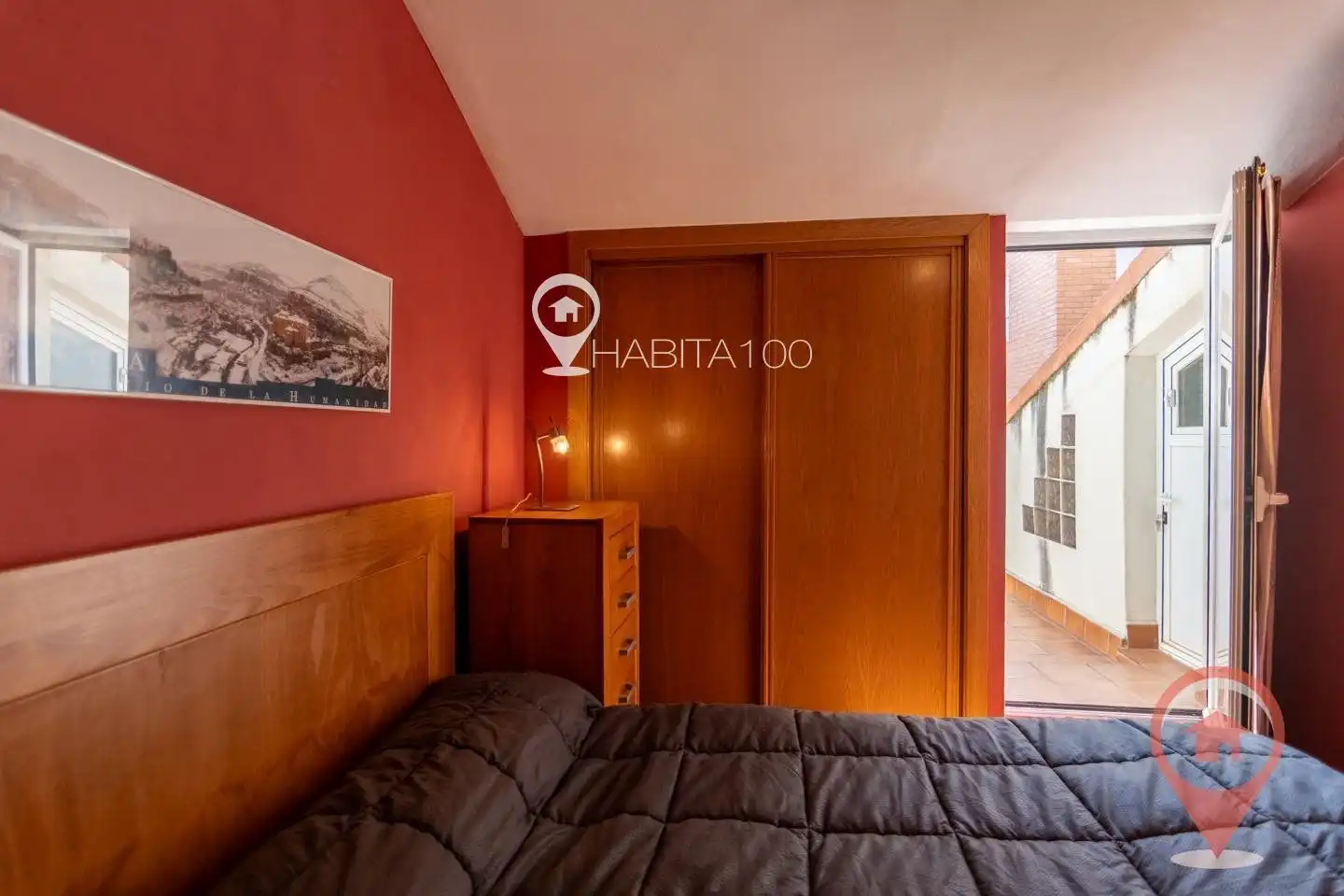 Schlafzimmer von Wohnung zum Verkauf in Cuenca mit Heizung, Terrasse und Abstellraum
