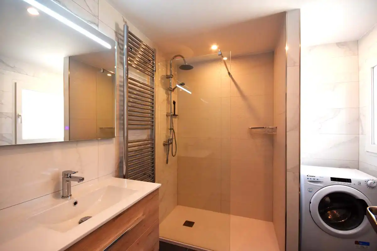 Baño de Casa o chalet en venta en Calpe / Calp con Aire acondicionado, Jardín privado y Terraza