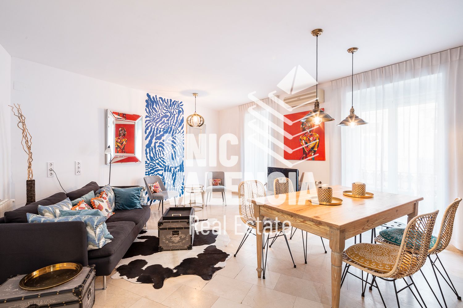 Exterior view of Flat for sale in  Valencia Capital  with Air Conditioner, Heating and Terrace