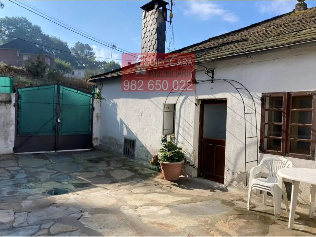 Vista exterior de Casa o chalet en venta en Lugo con Calefacción, Terraza y Alarma