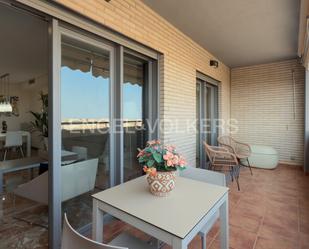 Terrassa de Apartament de lloguer en  Valencia Capital amb Aire condicionat, Calefacció i Jardí privat