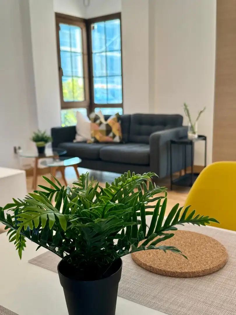 Sala de estar de Piso de alquiler en Centro