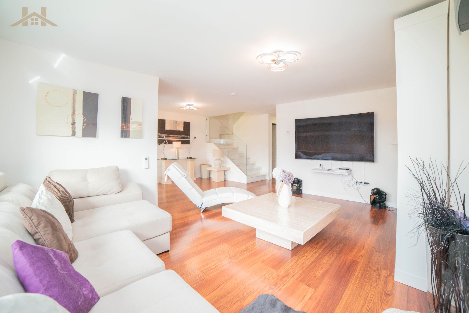 Living room of House or chalet for sale in Arroyomolinos (Madrid)  with Air Conditioner, Heating and Private garden