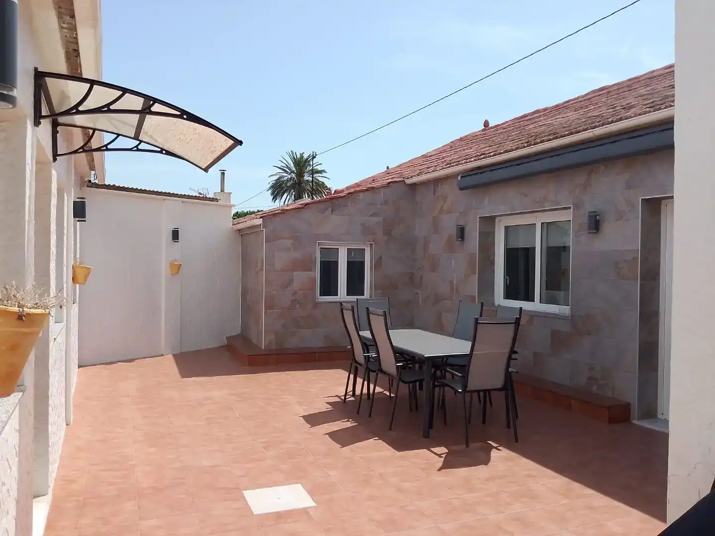 Terrassa de Casa o xalet en venda en San Javier amb Aire condicionat i Piscina