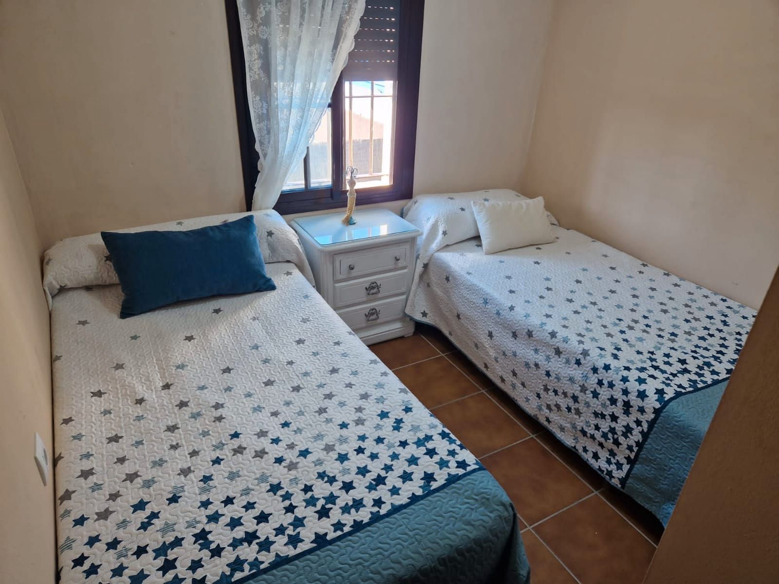 Dormitori de Casa o xalet de lloguer en Chipiona amb Aire condicionat, Calefacció i Piscina