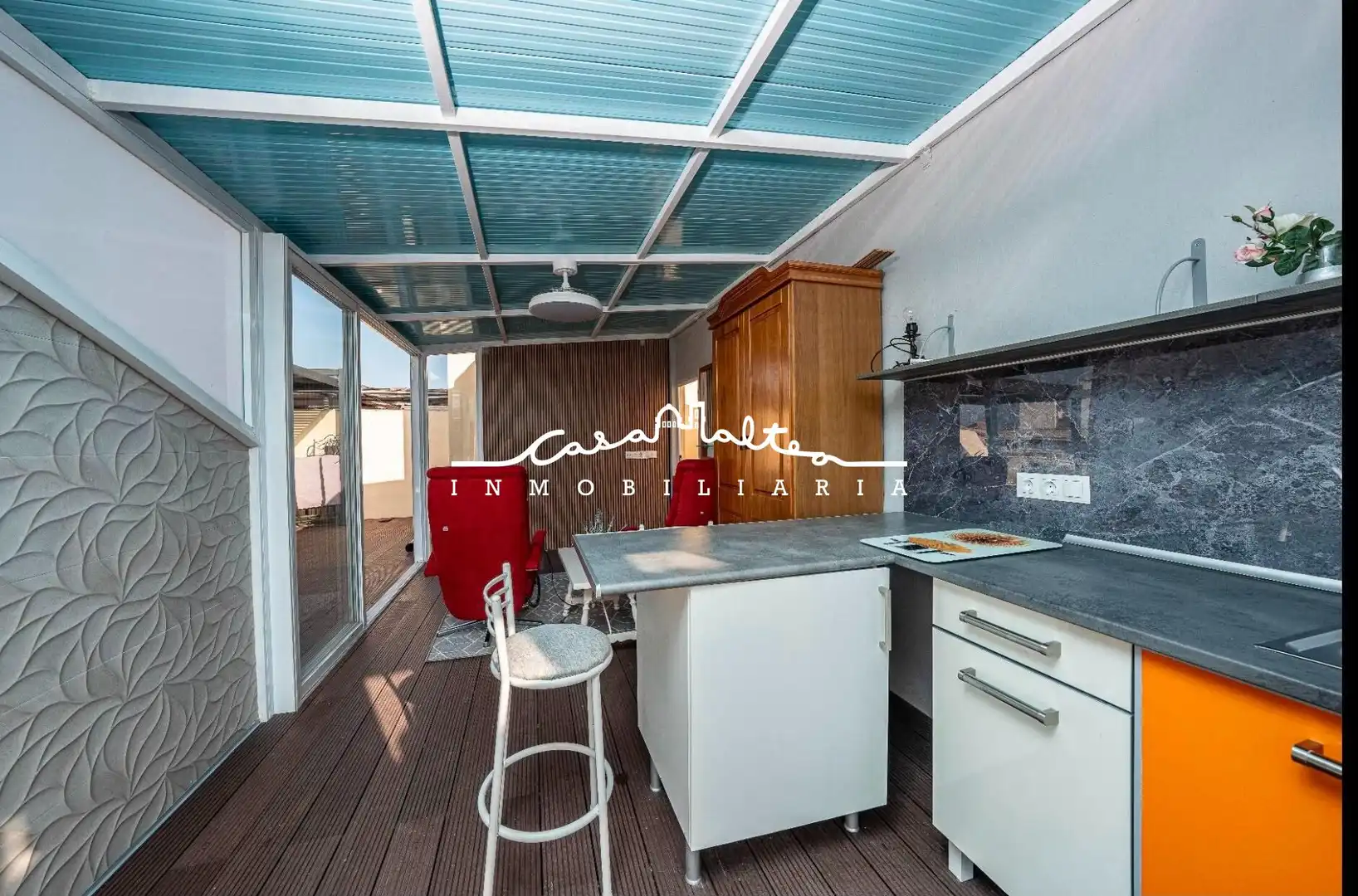 Terrace of Attic for sale in Polop  with Air Conditioner, Terrace and Furnished