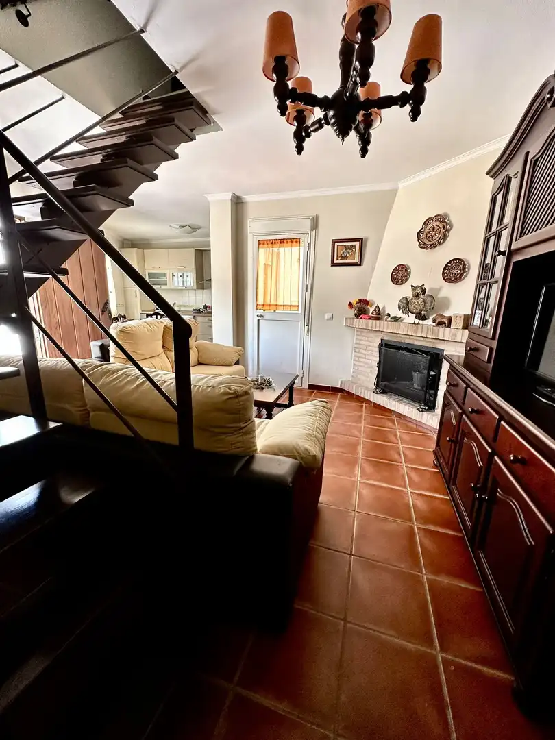 Sala de estar de Casa o chalet en venta en Grazalema con Amueblado y Balcón