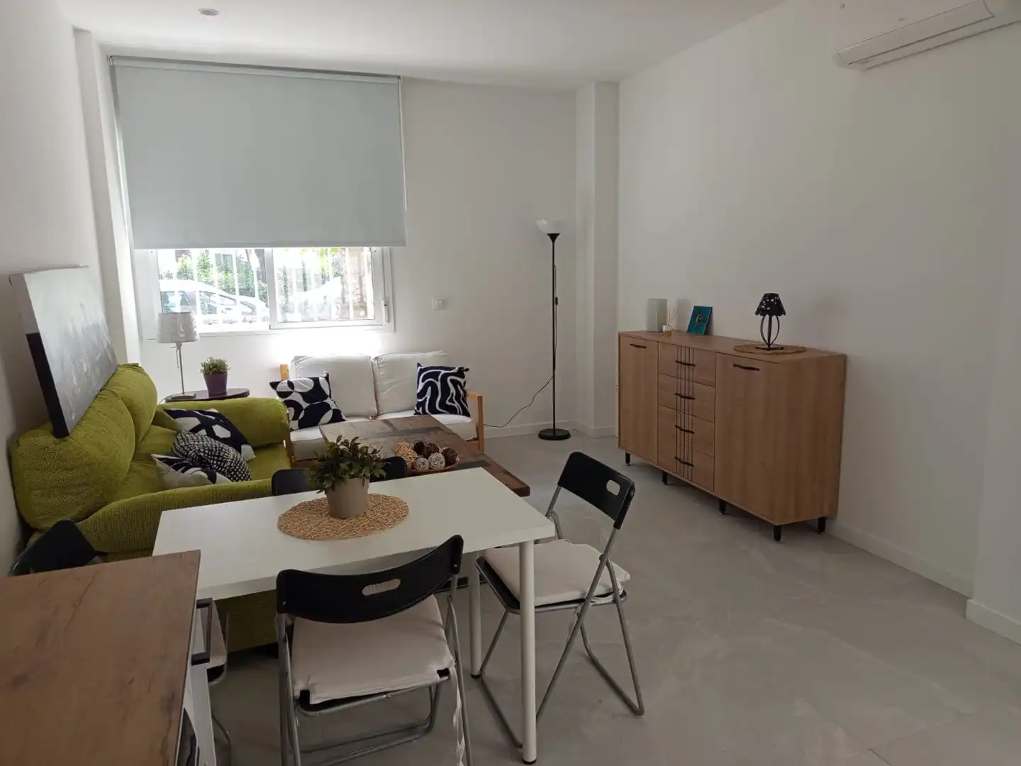 Sala de estar de Estudio de alquiler en Sevilla