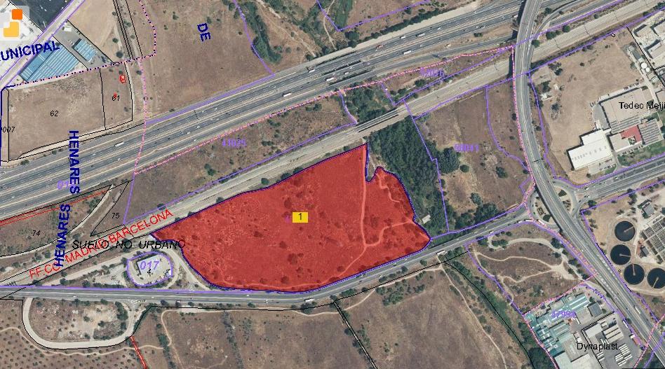 Foto 1 de Terreny industrial en venda a La Garena, Madrid