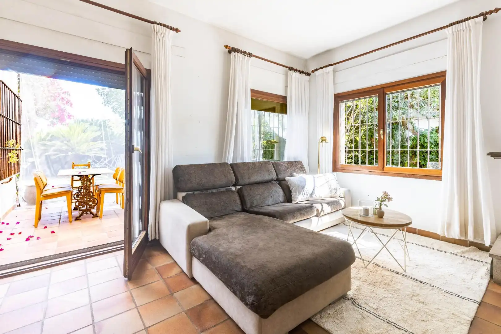 Living room of Houses for sale in Rocafort  with Air Conditioner, Heating and Private garden