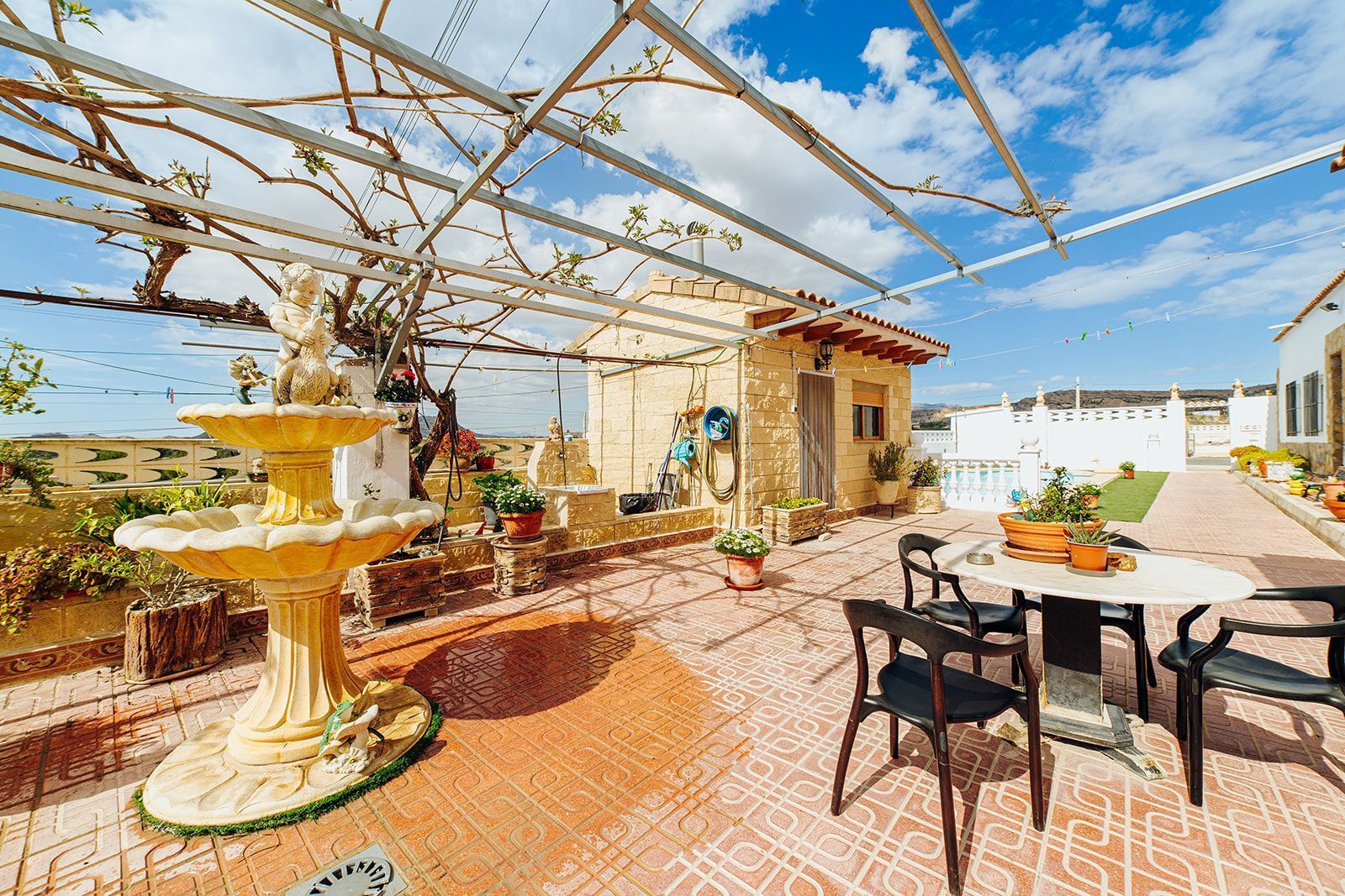 Terraza de Casa o chalet en venta en Alicante / Alacant con Calefacción, Jardín privado y Terraza