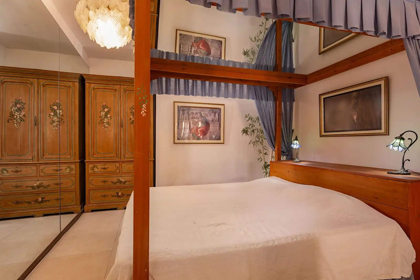 Dormitori de Casa o xalet en venda en Manilva amb Aire condicionat, Jardí privat i Terrassa