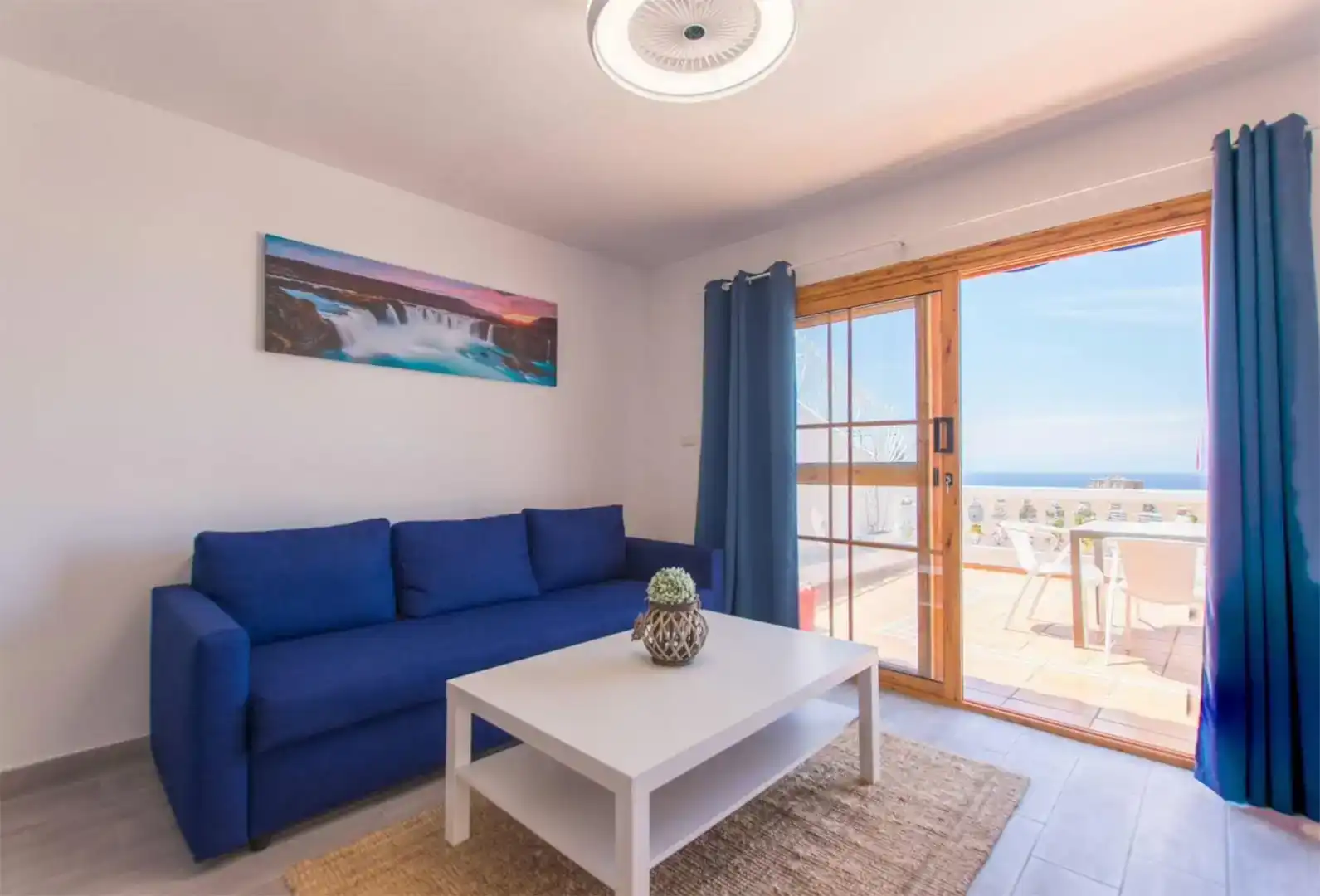 Sala de estar de Dúplex en venta en Arona con Piscina, Amueblado y Horno