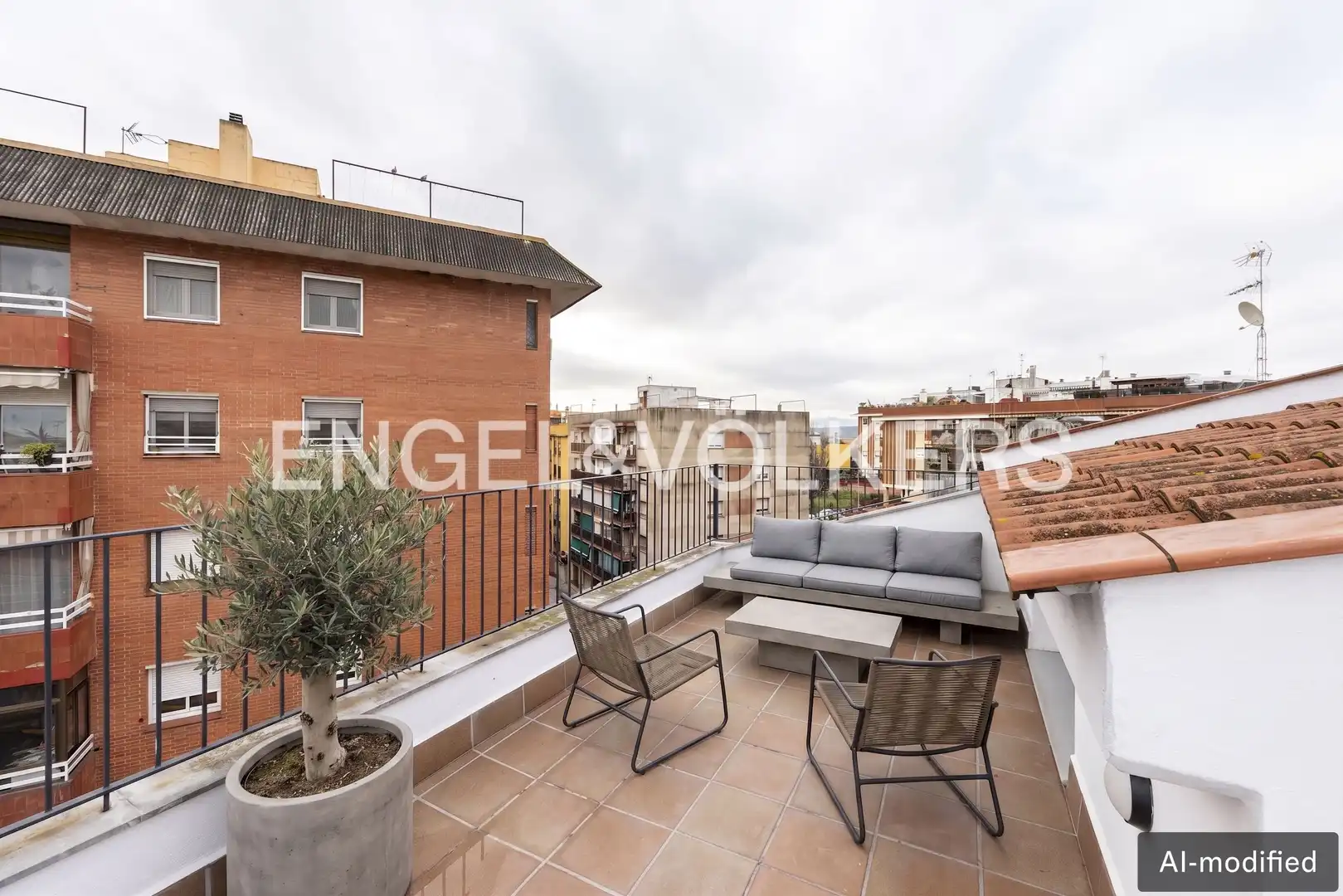 Terraza de Dúplex en venta en Santa Perpètua de Mogoda con Calefacción, Parquet y Terraza