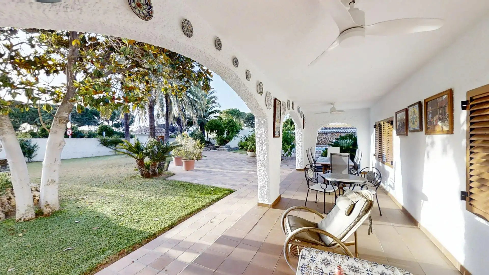 Terrassa de Casa o xalet en venda en L'Eliana amb Aire condicionat, Calefacció i Jardí privat