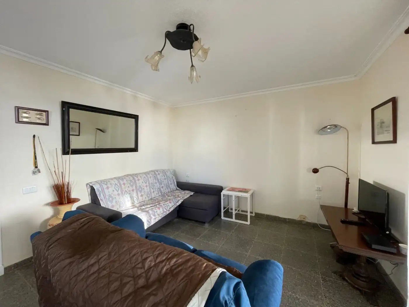 Sala d'estar de Apartament en venda en Es Mercadal amb Terrassa, Piscina i Balcó