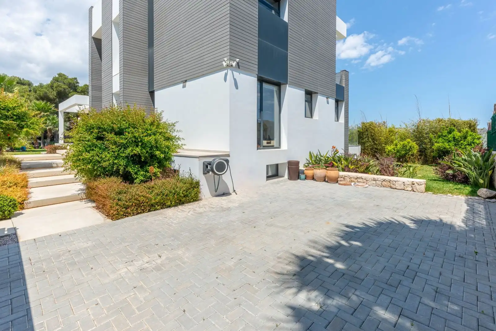 Exterior view of Houses for sale in Jávea / Xàbia  with Air Conditioner, Heating and Private garden