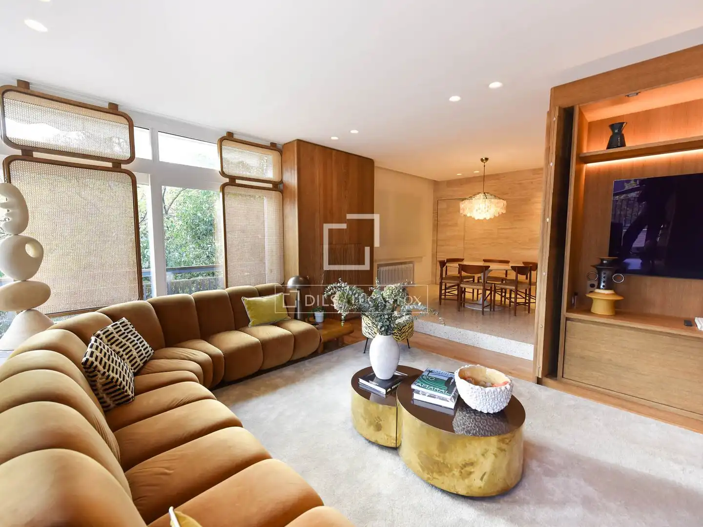 Living room of Flat for sale in Barcelona  with Air Conditioner, Heating and Terrace
