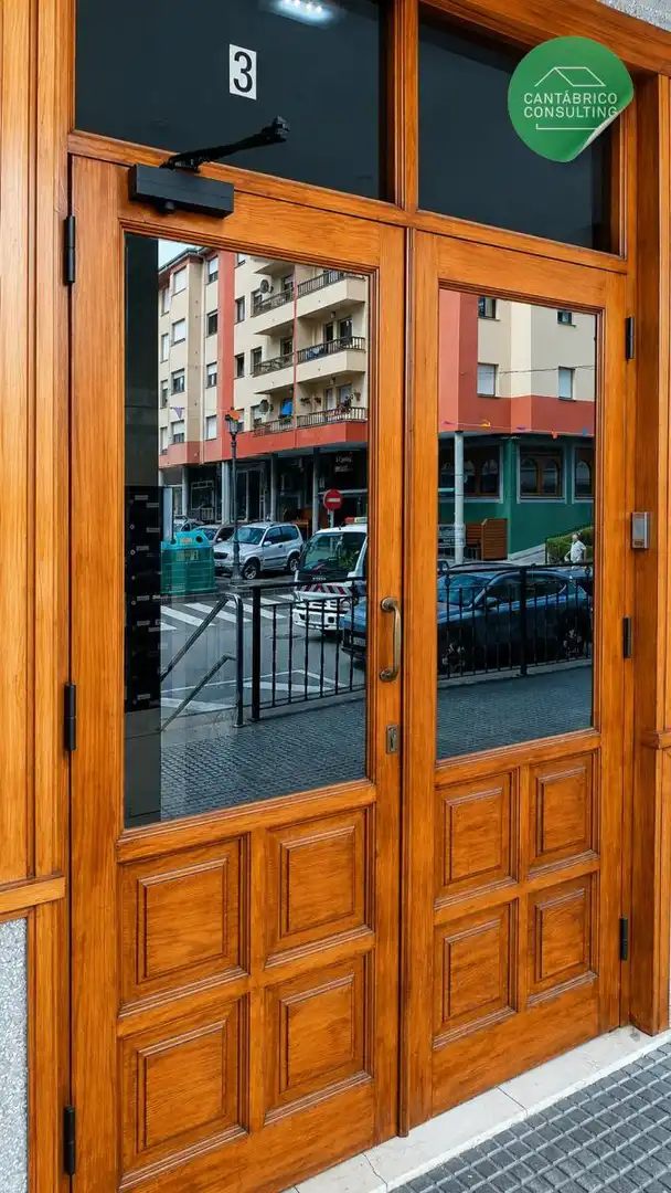 Exterior view of Flat for sale in Navia  with Heating, Terrace and Furnished