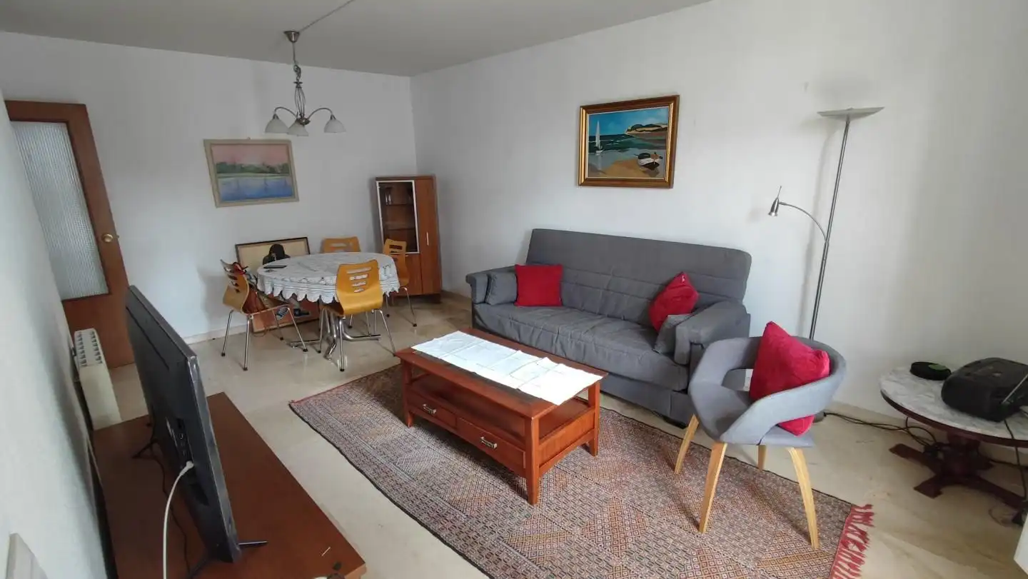 Living room of Flat for rent in Granada  with Heating and Furnished