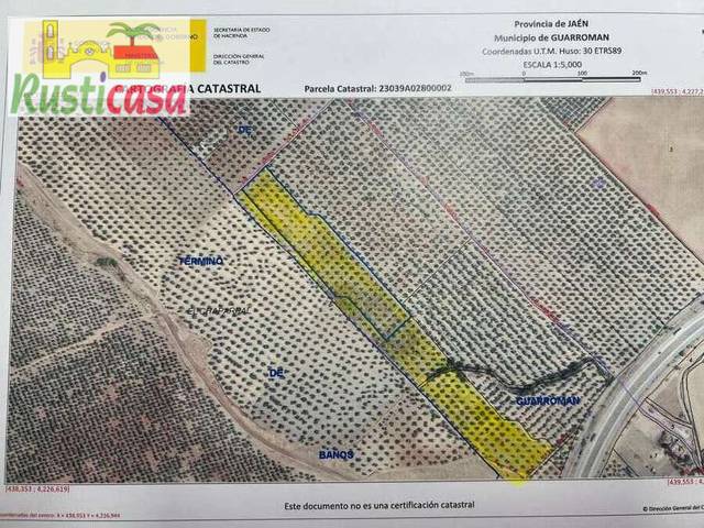 Terreno en Venta en La Ventosa, -1 en Guarromán