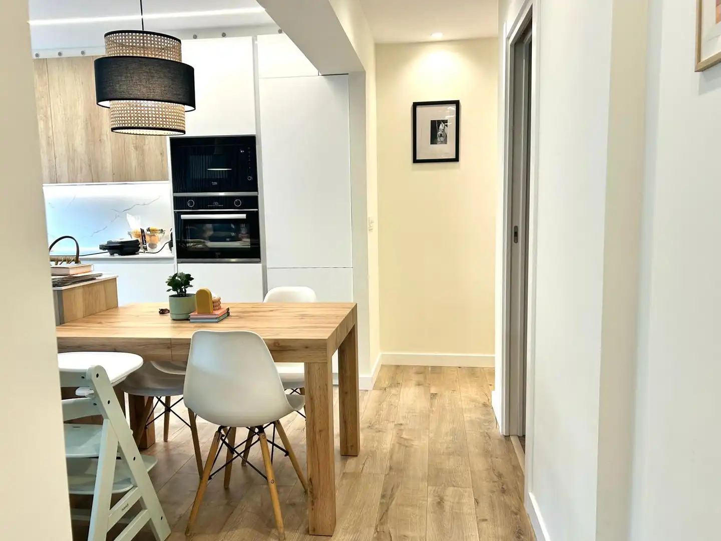 Cocina de Piso en venta en Santurtzi  con Calefacción, Parquet y Amueblado