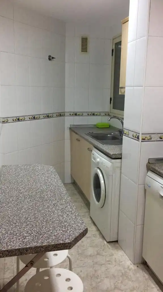 Kitchen of Flat for sale in Zaragoza  with Air Conditioner, Heating and Furnished
