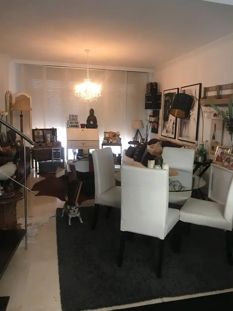 Living room of Duplexes for sale in Benalmádena  with Air Conditioner, Terrace and Community pool