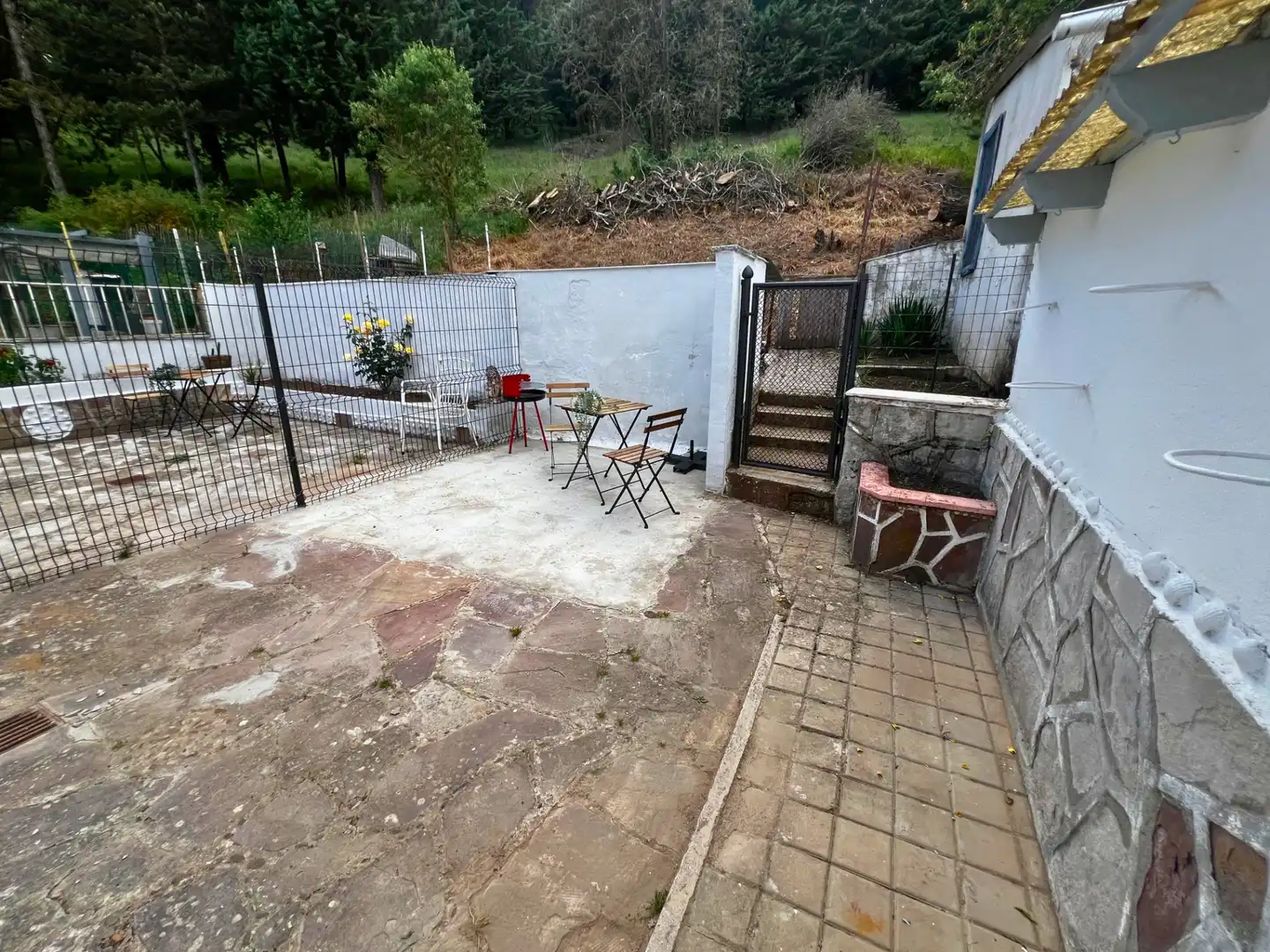 Garten von Wohnung zur Miete in Aguilar de Campoo mit Heizung, Möbliert und Ofen