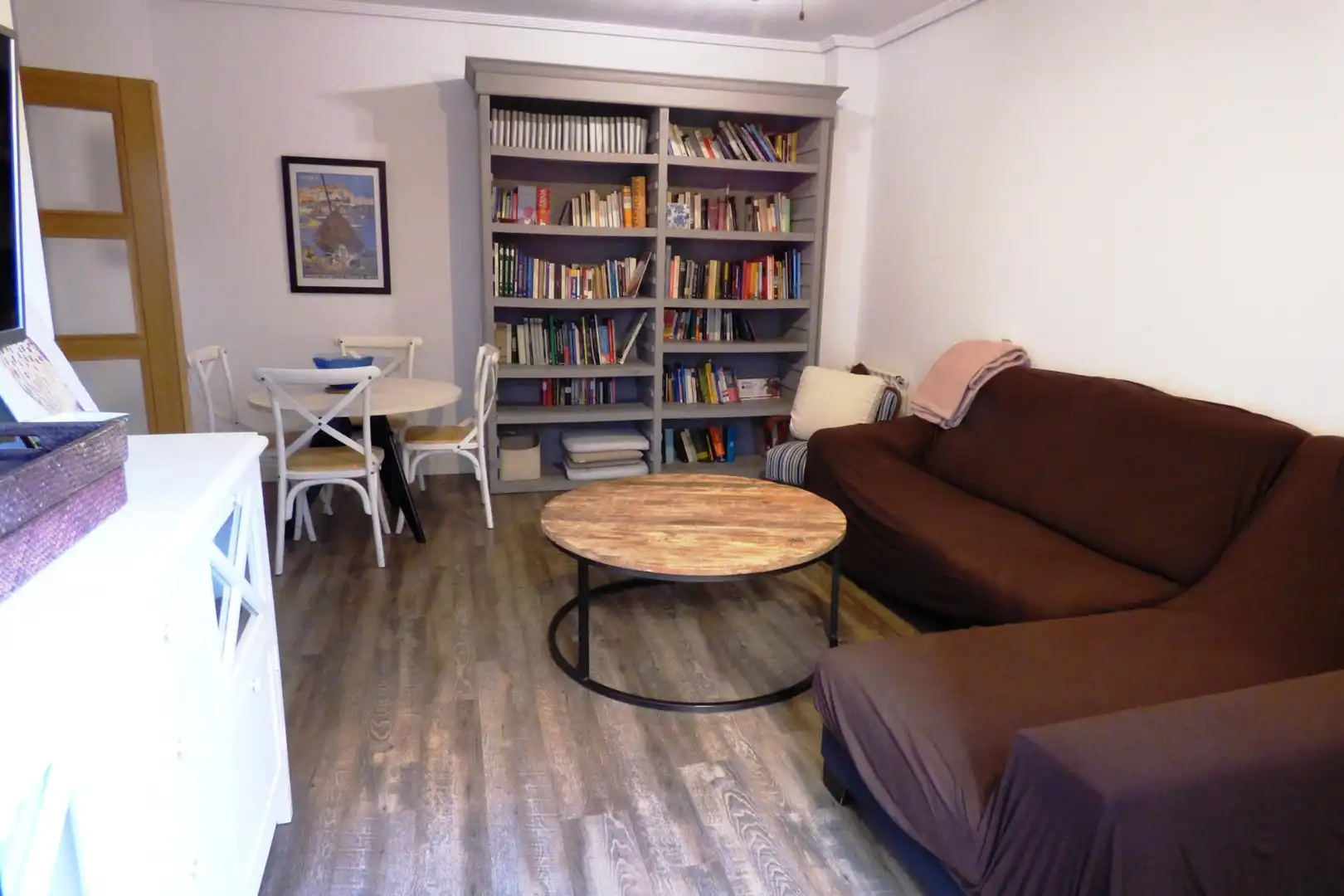 Sala d'estar de Pis en venda en Sant Joan d'Alacant amb Aire condicionat, Calefacció i Jardí privat