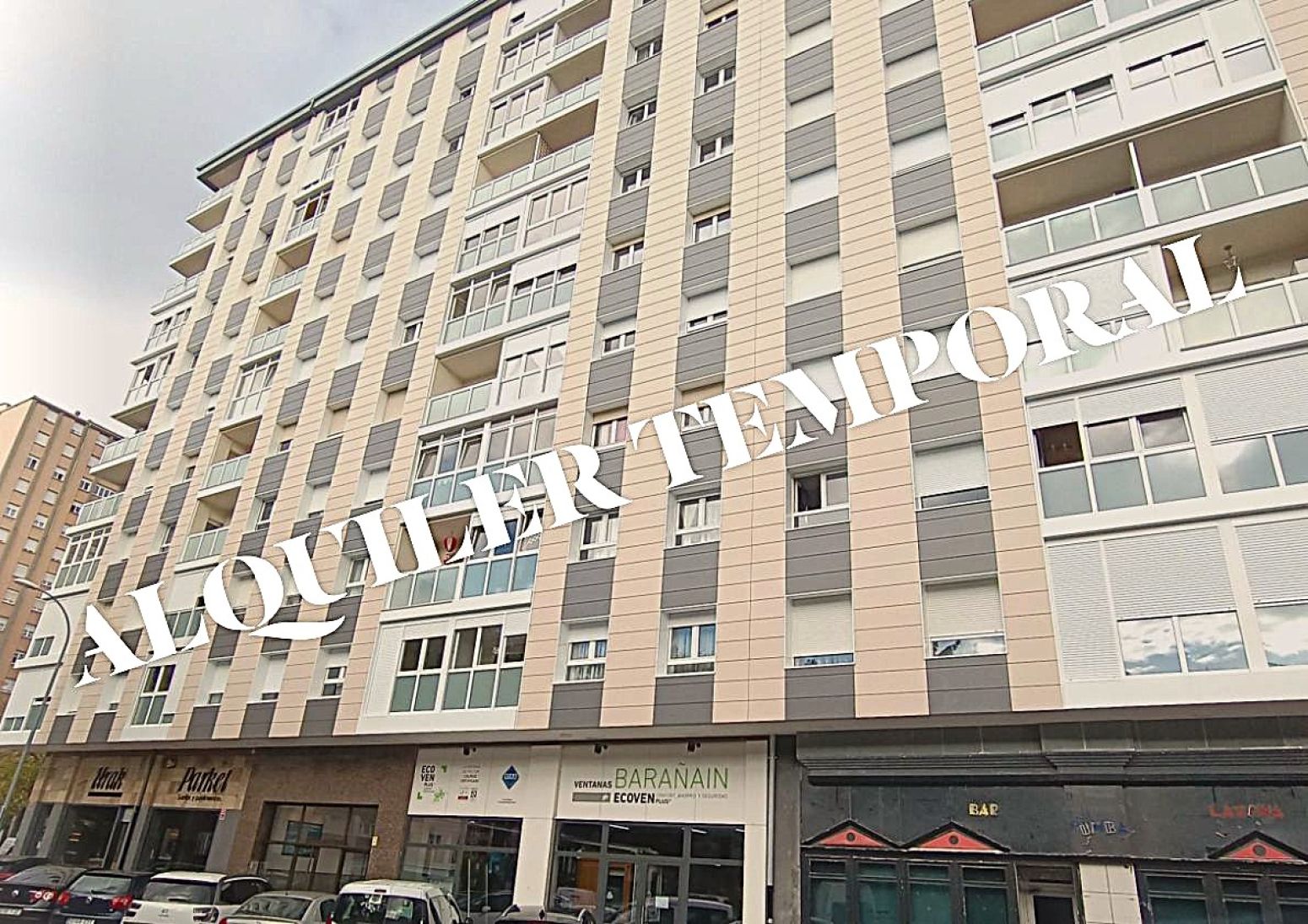 Exterior view of Flat to rent in Barañáin / Barañain  with Heating, Parquet flooring and Furnished