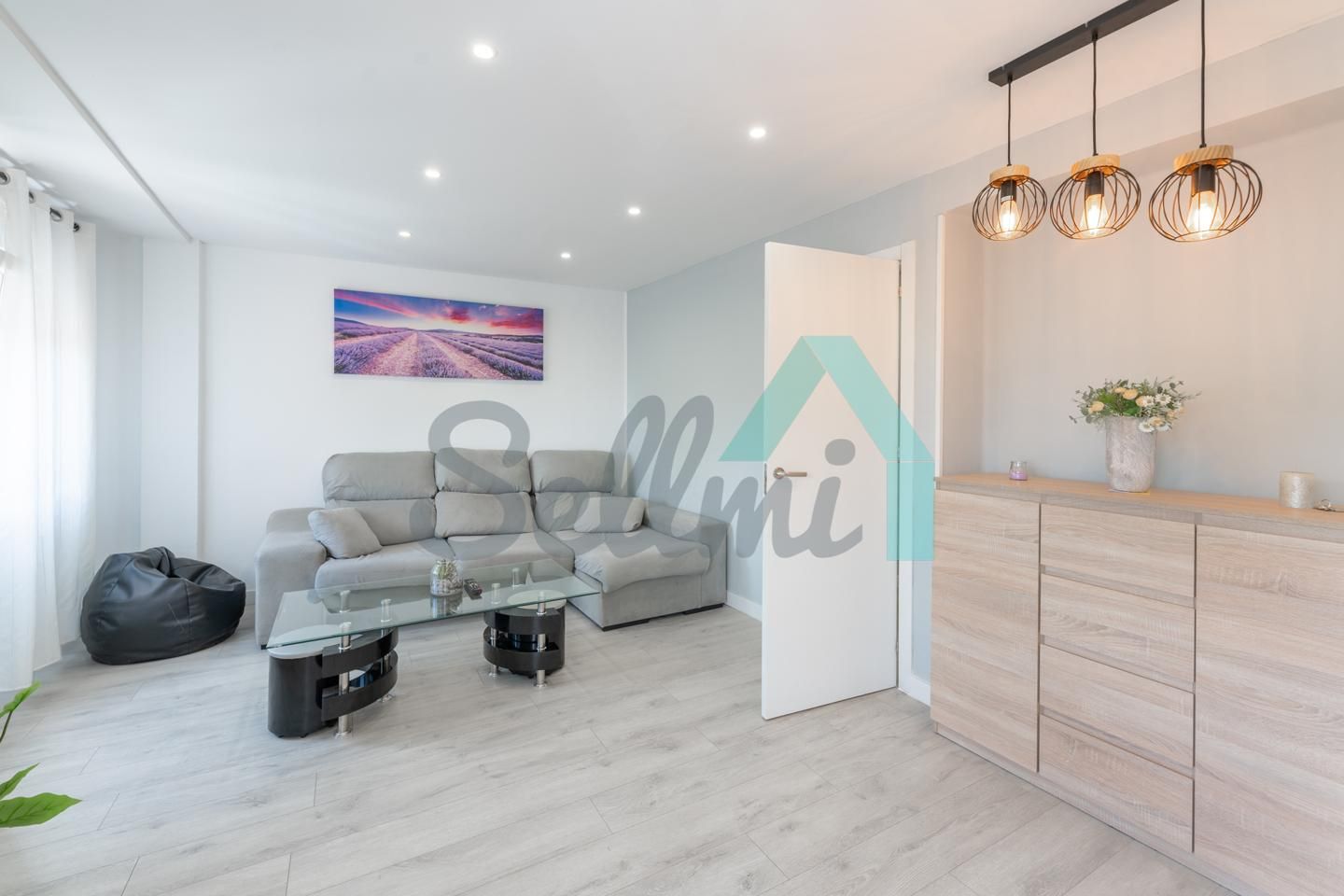 Sala d'estar de Pis en venda en Gijón  amb Calefacció