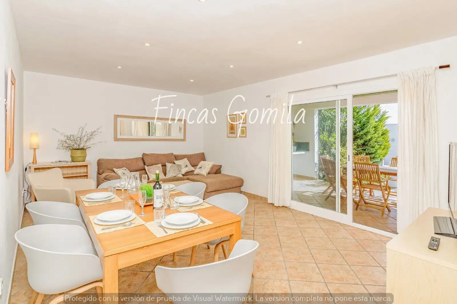 Dining room of Houses for sale in Es Mercadal  with Private garden and Swimming Pool