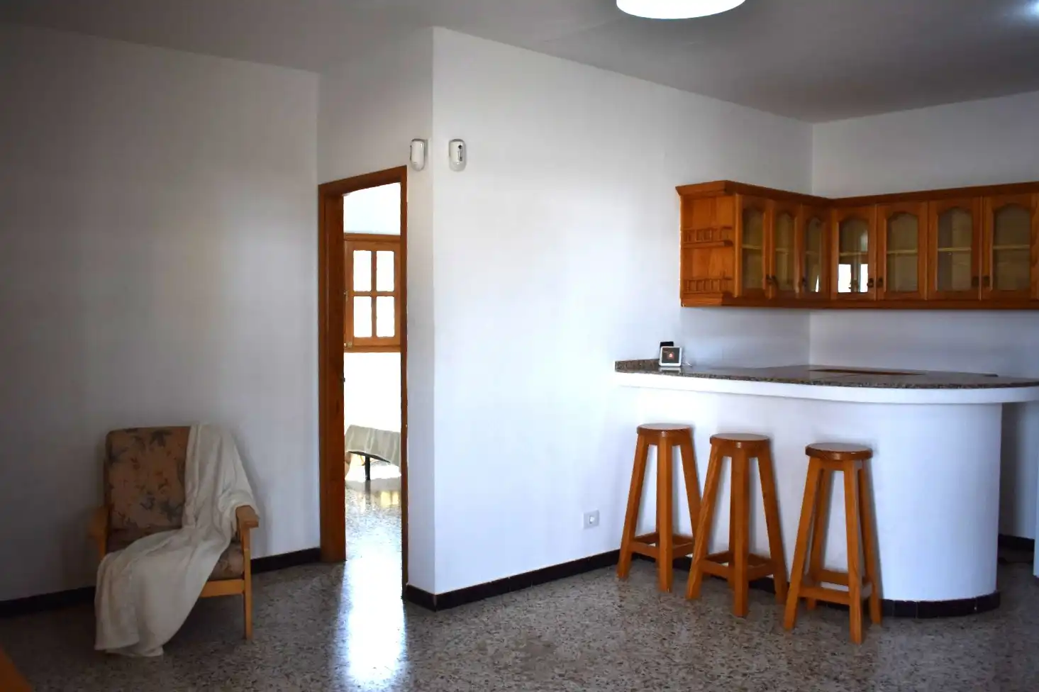 Cuina de Casa o xalet en venda en La Aldea de San Nicolás  amb Jardí privat, Terrassa i Piscina