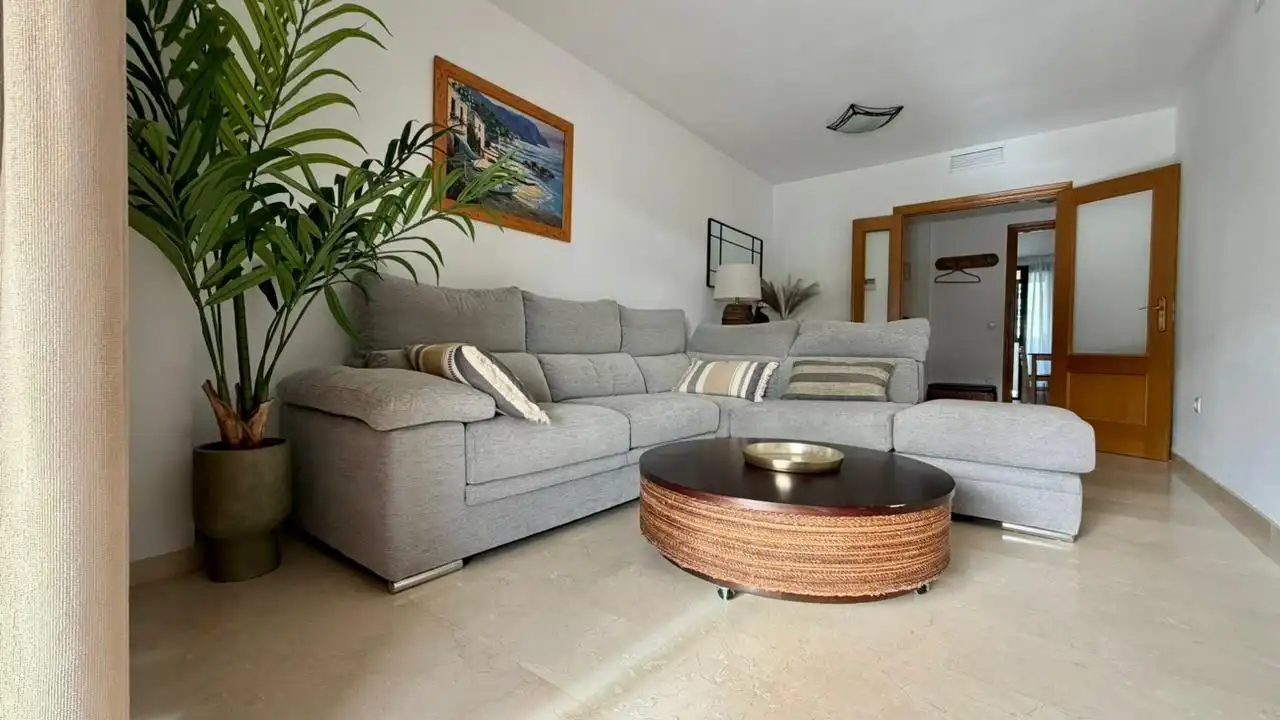 Living room of Apartments for rent in Villajoyosa / La Vila Joiosa  with Heating