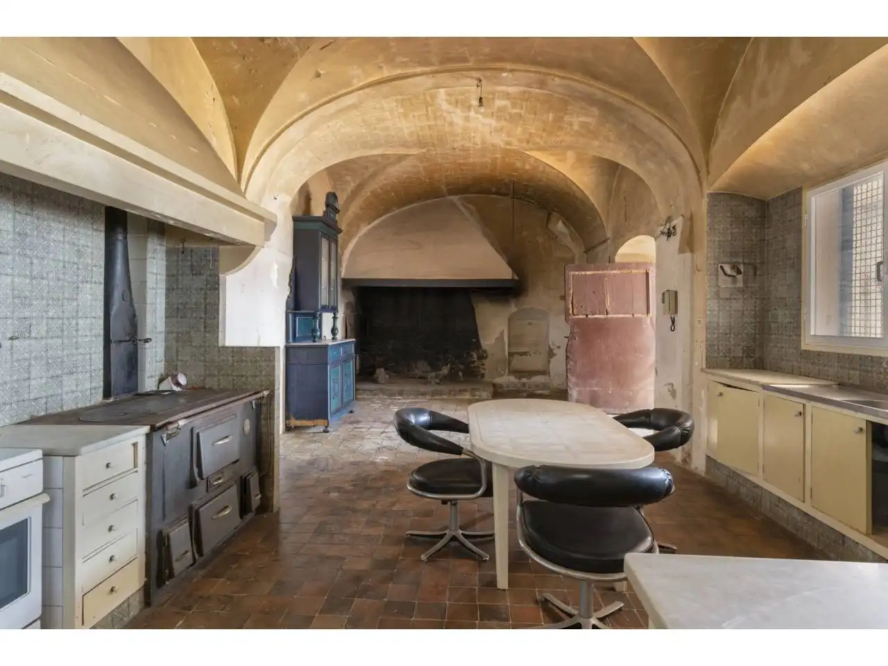 Cocina de Finca rústica en venta en Riudellots de la Selva con Calefacción, Jardín privado y Terraza