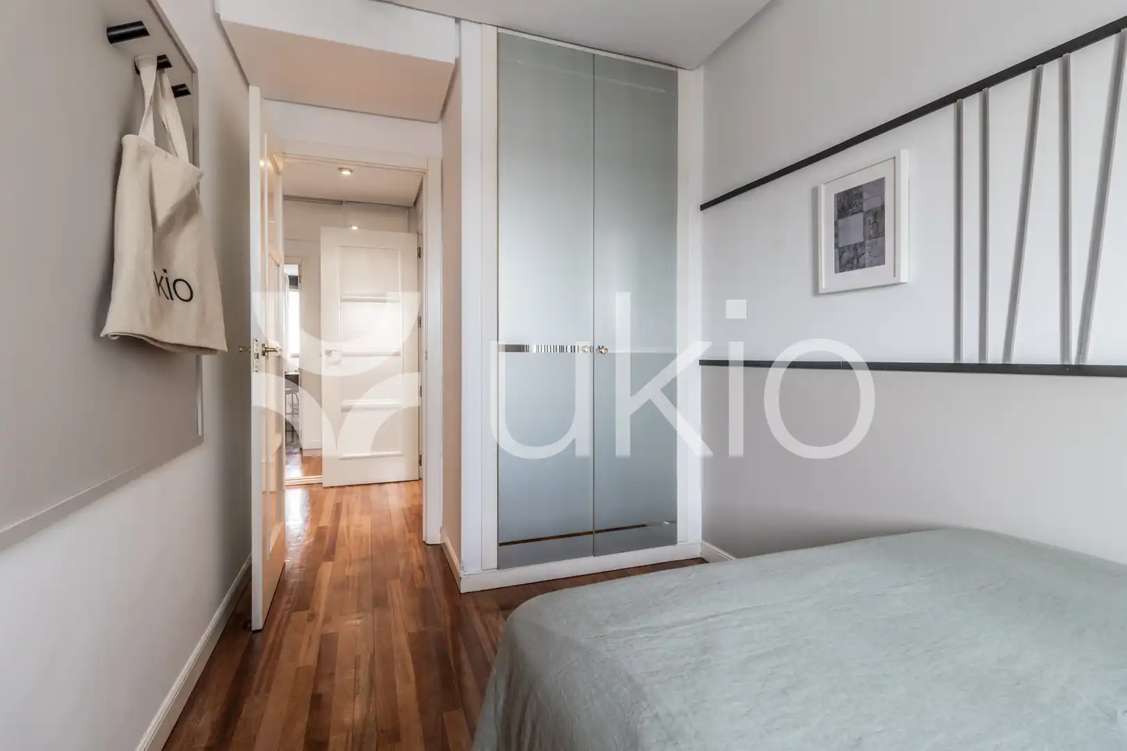 Habitación de Apartamento de alquiler en Madrid con Aire acondicionado, Calefacción y Amueblado