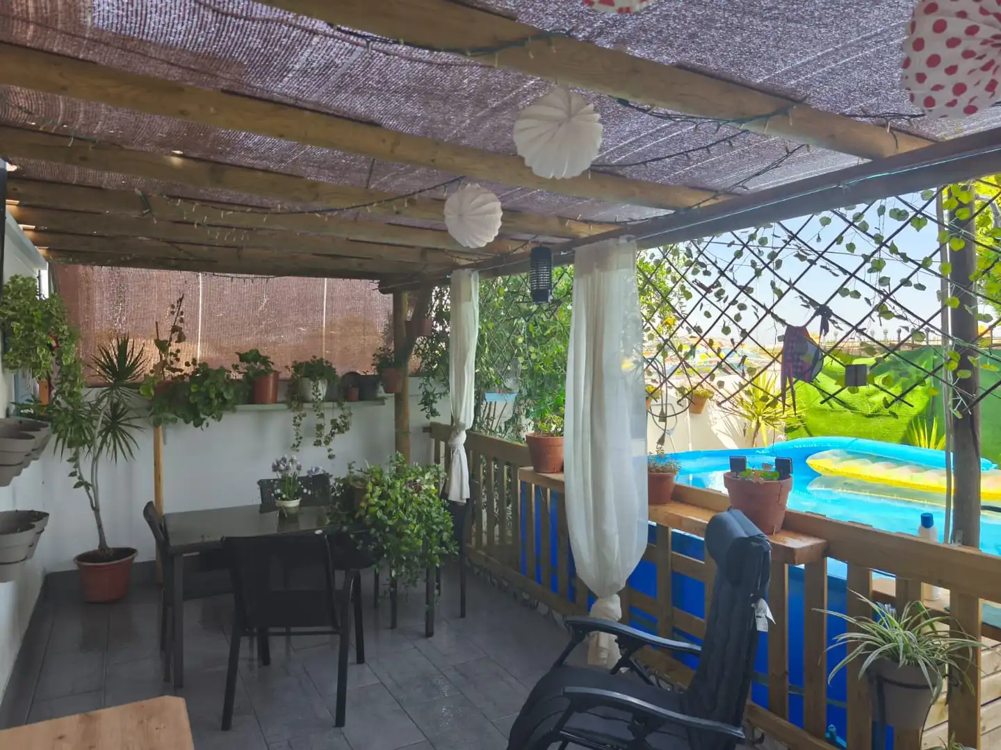 Terraza de Nave industrial en venta en Cañada Rosal con Calefacción