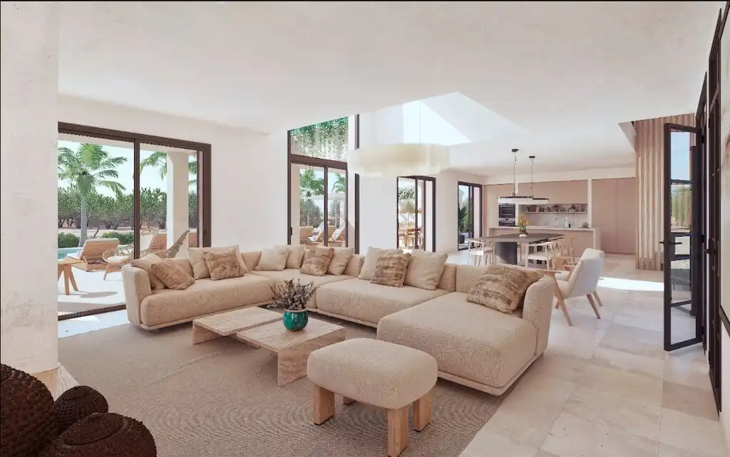 Sala de estar de Finca rústica en venta en Madrid con Aire acondicionado, Calefacción y Terraza
