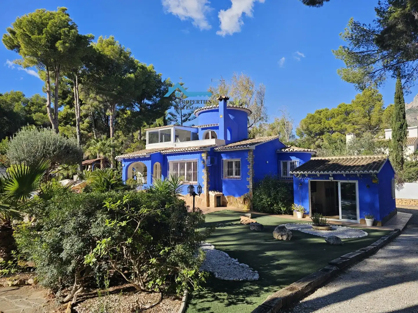 Vista exterior de Casa o chalet en venta en Altea con Aire acondicionado, Calefacción y Jardín privado