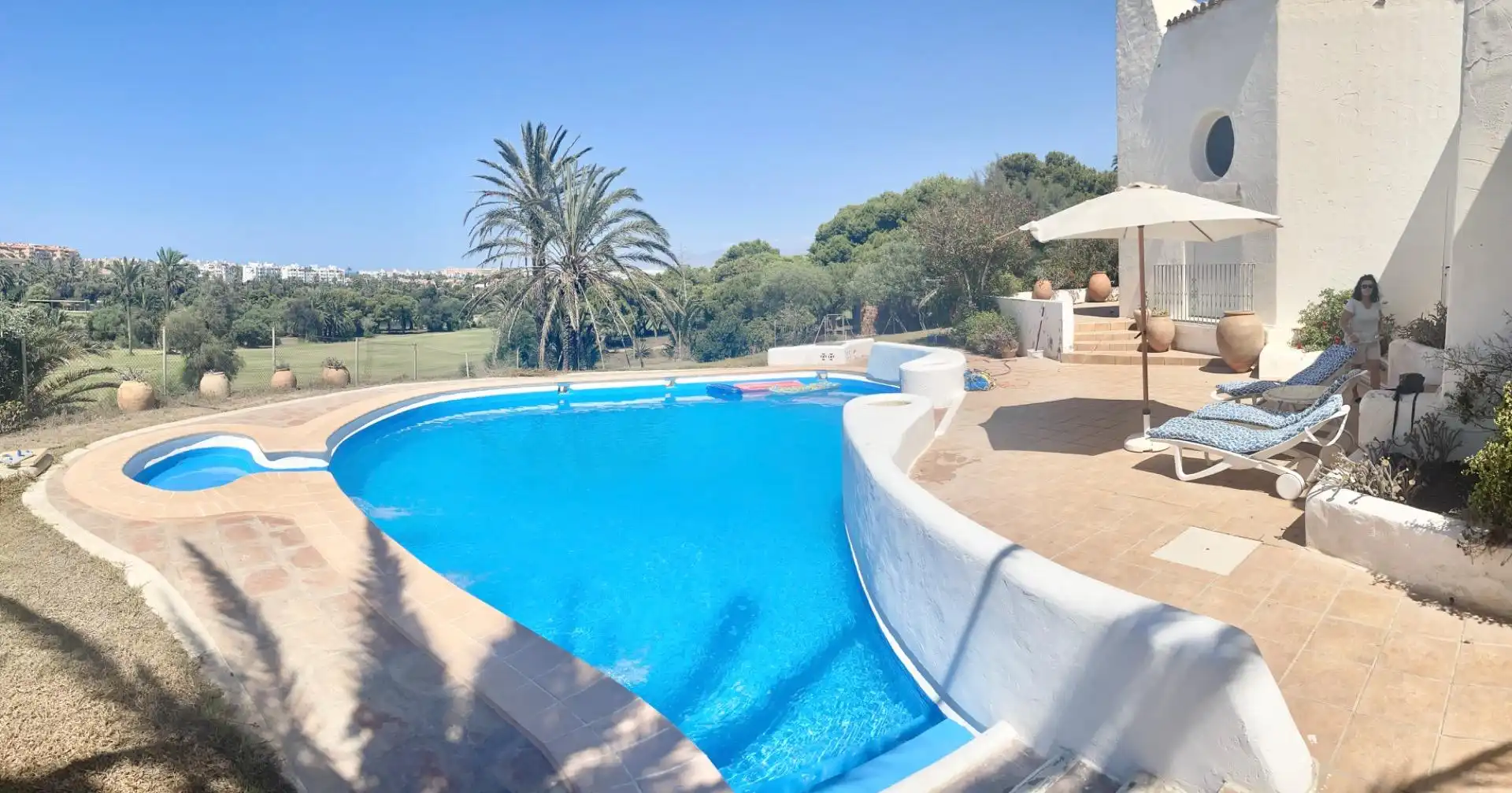 Piscina de Casa o chalet en venta en El Ejido con Aire acondicionado, Calefacción y Jardín privado