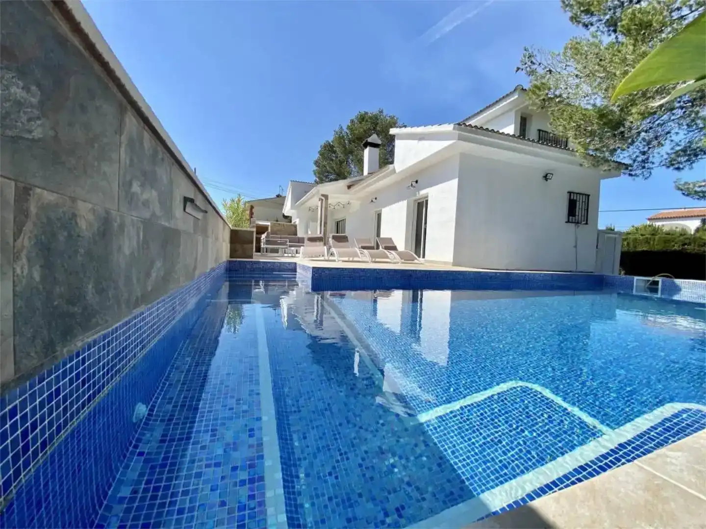 Swimming pool of Houses for rent in L'Ametlla de Mar   with Air Conditioner, Swimming Pool and Balcony