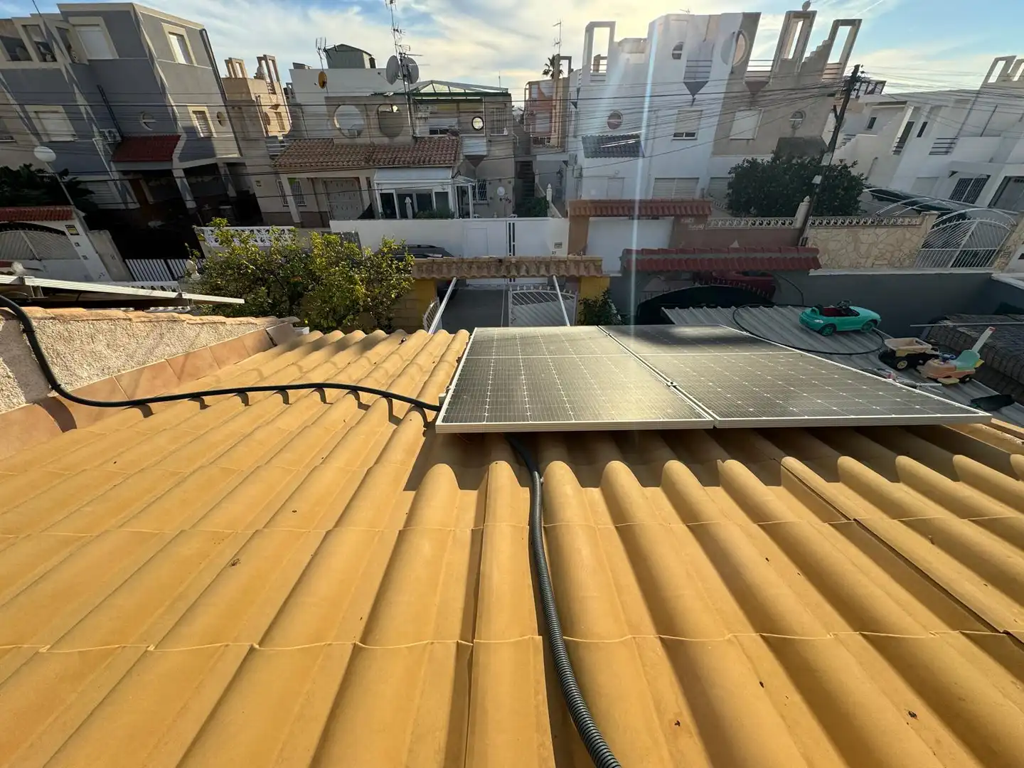 Terrassa de Casa adosada en venda en Torrevieja amb Aire condicionat, Calefacció i Terrassa