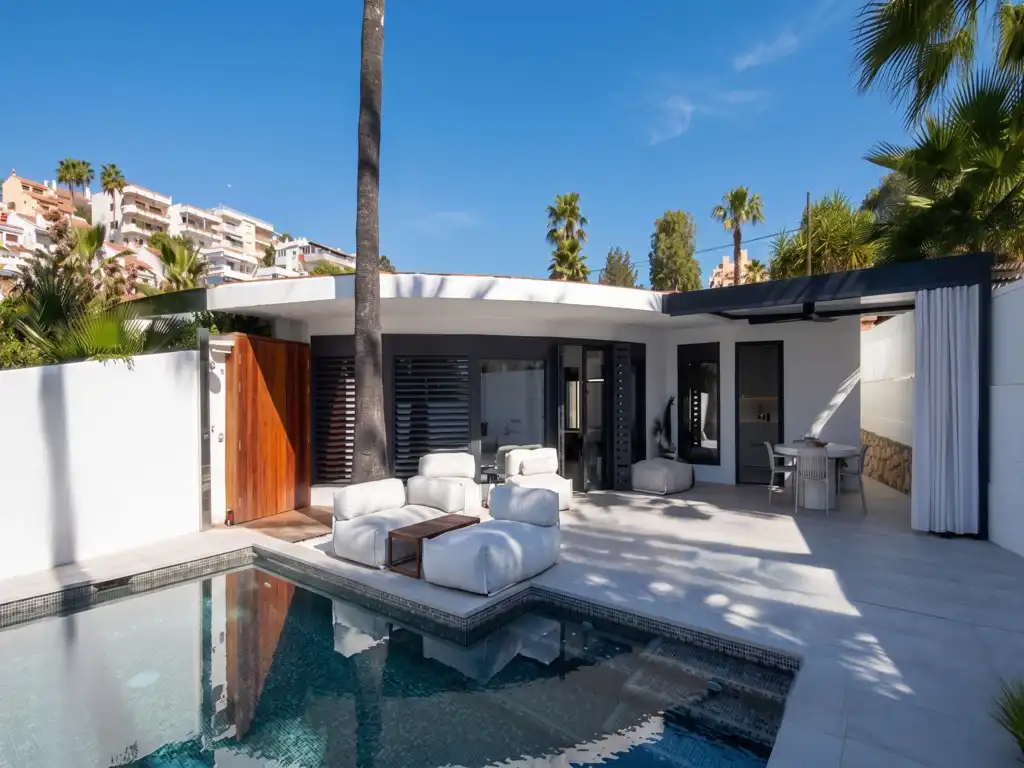 Terrace of Detached homes for sale in Sitges  with Air Conditioner, Heating and Private garden