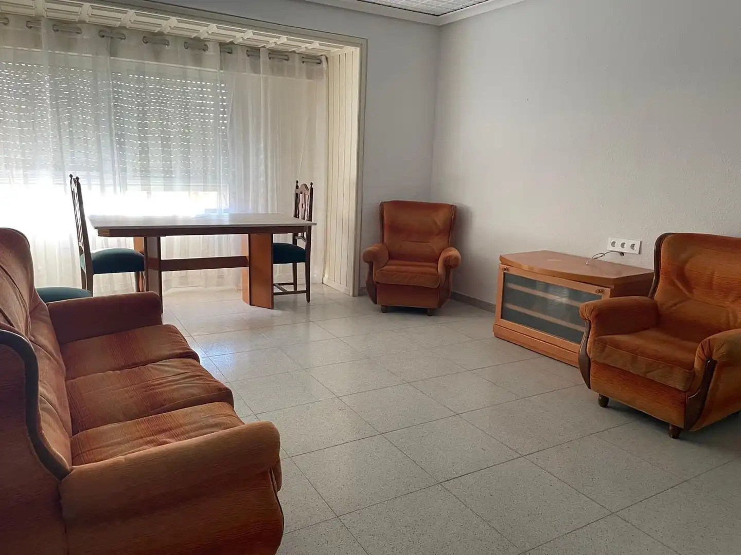 Living room of Flat for rent in Almansa