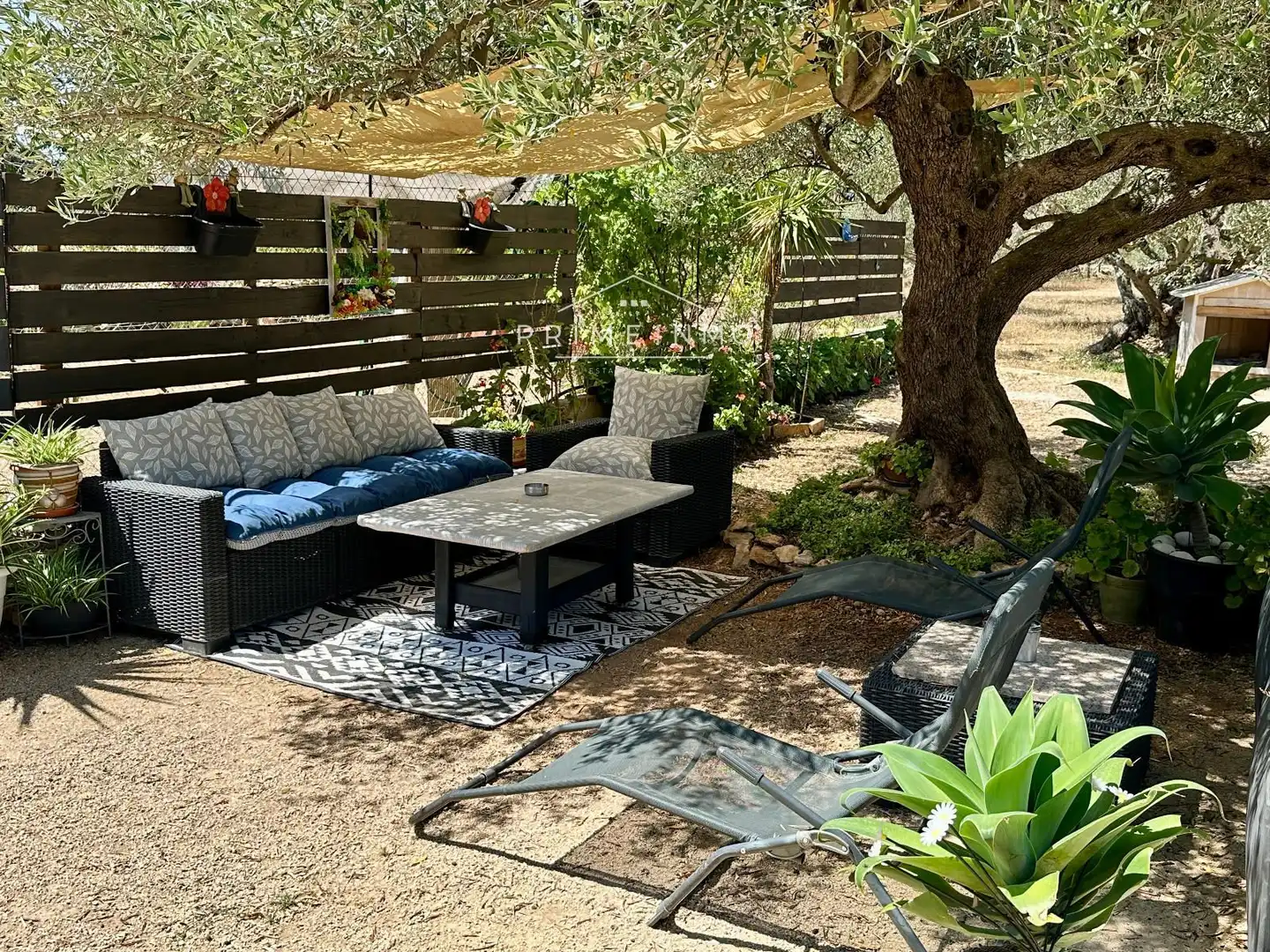 Terraza de Finca rústica en venta en L'Ampolla con Aire acondicionado, Calefacción y Terraza
