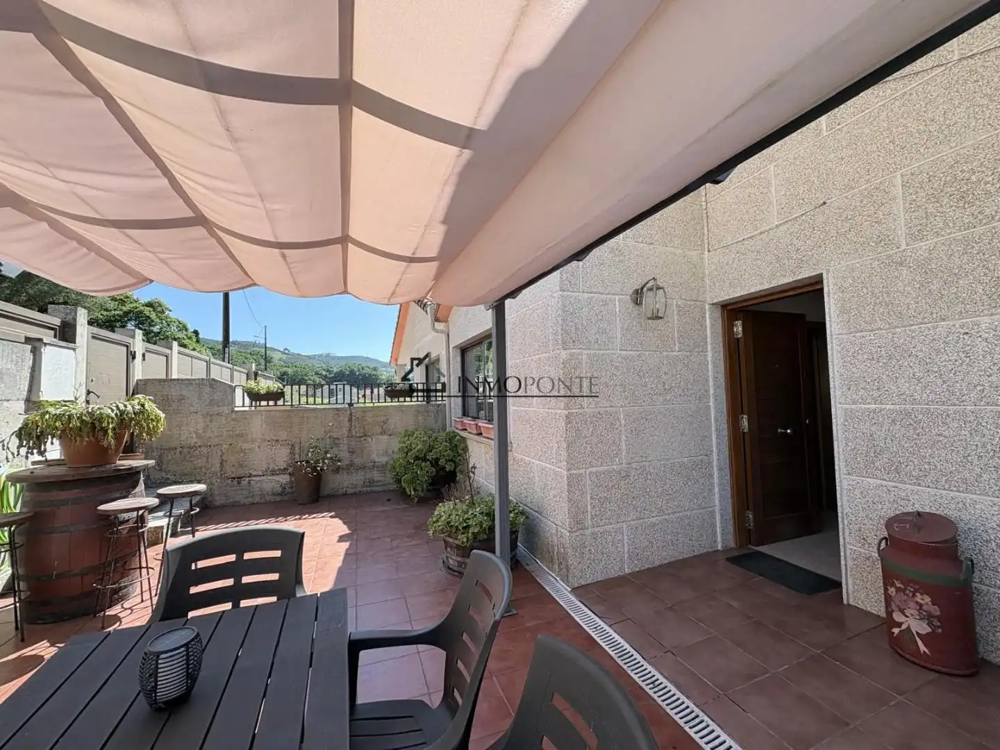 Terraza de Casa adosada en venta en Soutomaior con Calefacción, Jardín privado y Terraza