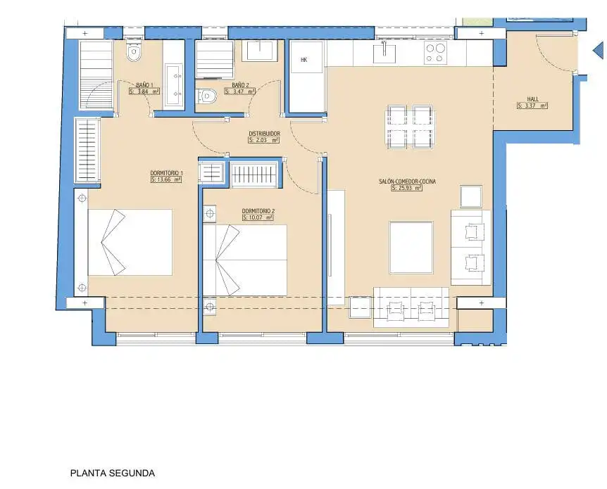 Apartments for sale in Málaga  with Air Conditioner, Terrace and Storage room